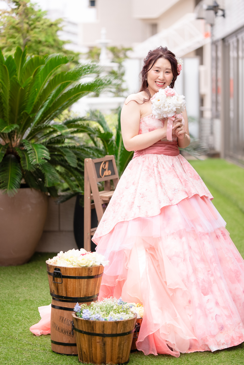 スタジオでも残せる！ガーデンフォト♡