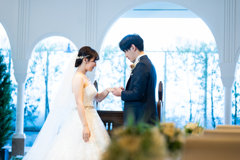 全てのプランでチャペルフォトが叶う♡