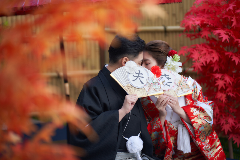 スタジオでも庭園フォトが叶う❤