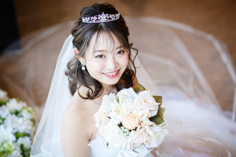 新婦様のソロショット大公開♡