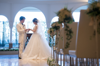 チャペルで挙式シーンを残しませんか♡