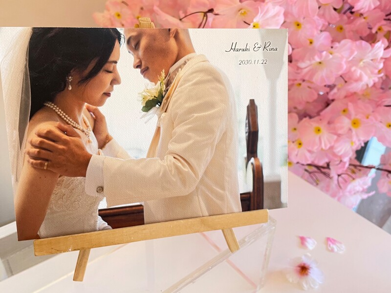 5月末までの撮影限定♡可愛いウッドボードをプレゼント！