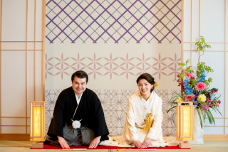 和ブースで人気！ご挨拶ショット