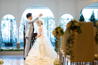 チャペルで挙式さながらの撮影を♡