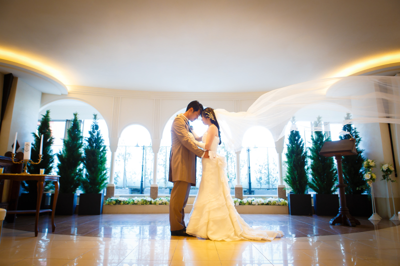 貸し切りウェディングで安心♡