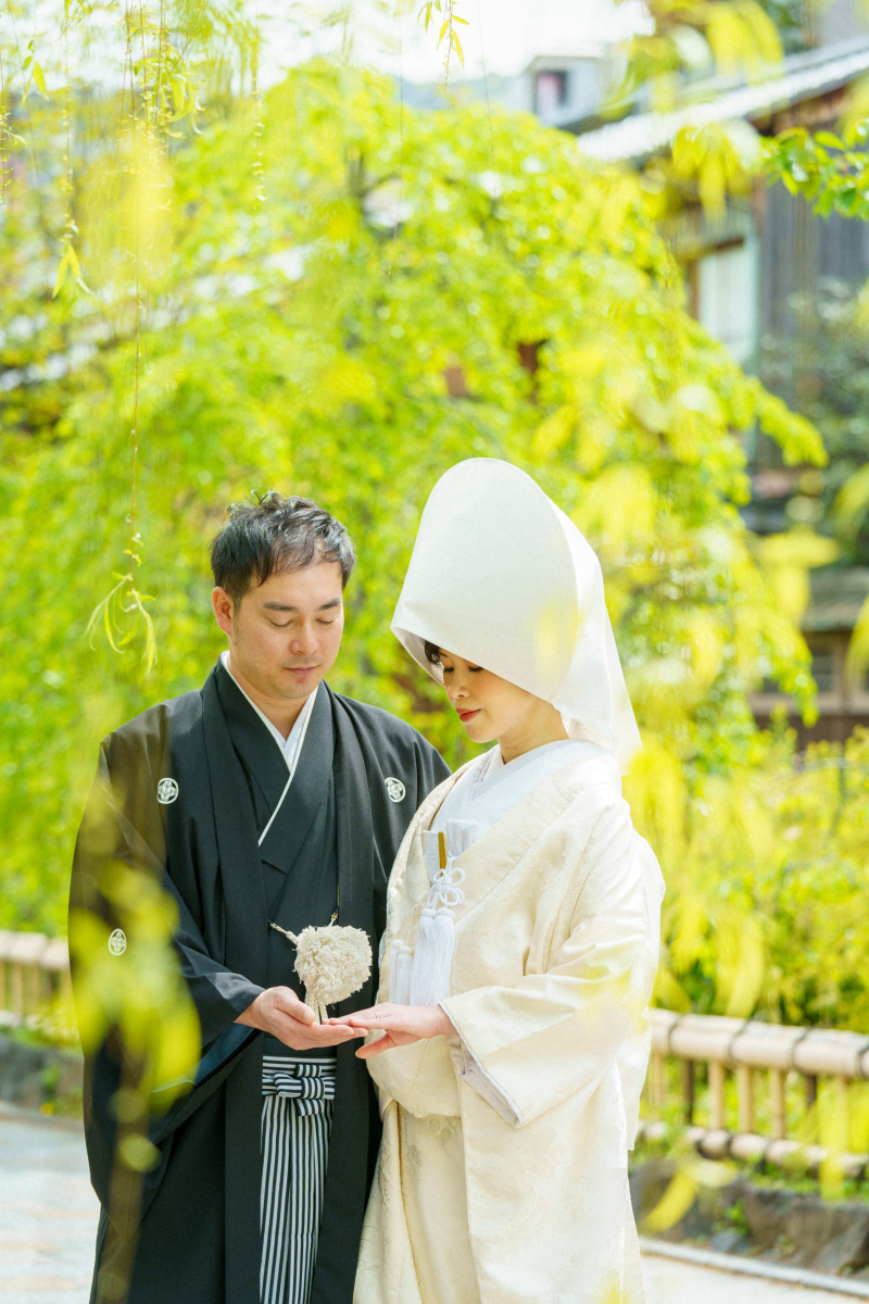 4月の撮影風景!【白無垢で祇園ロケ】