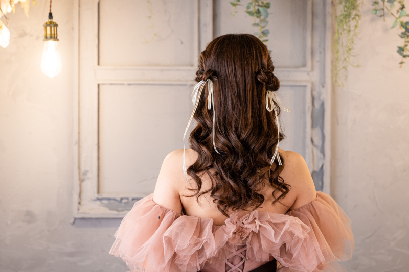 前撮りヘアのご紹介♪