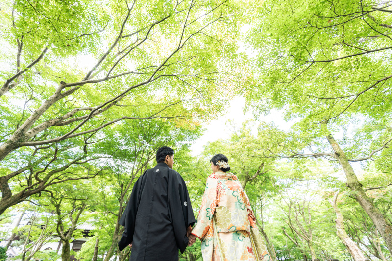 夏の前撮りのお写真