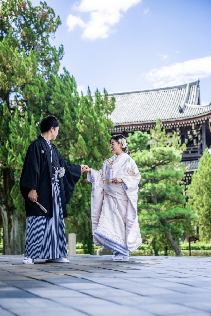 7月の前撮り風景【東福寺にて】