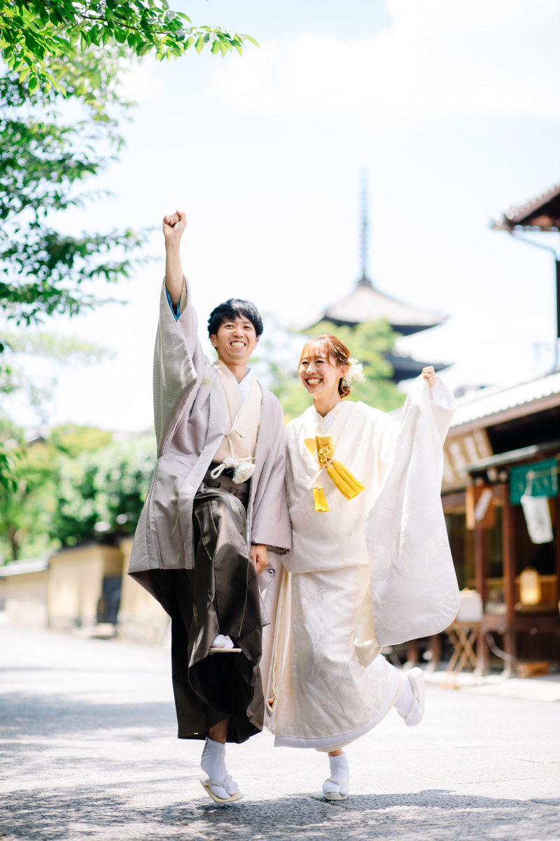 7月の京都前撮り風景|白無垢