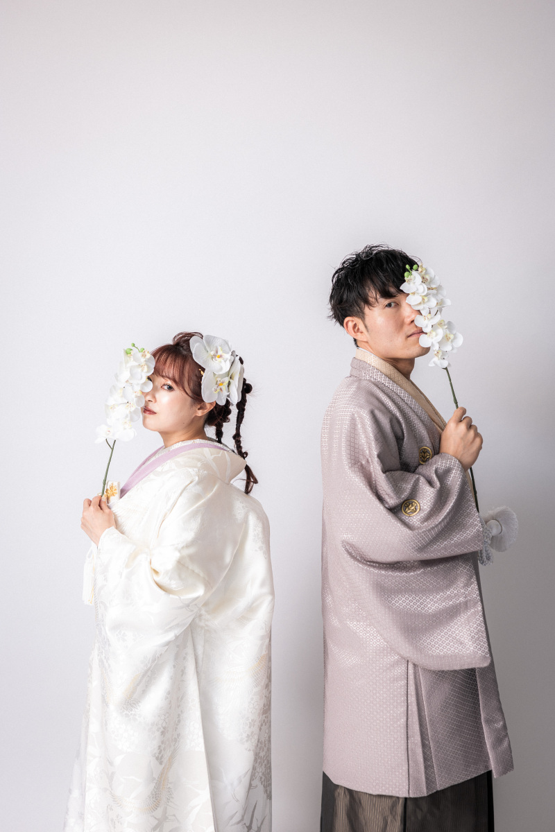 ブーケと撮る、ロマンティックなショット