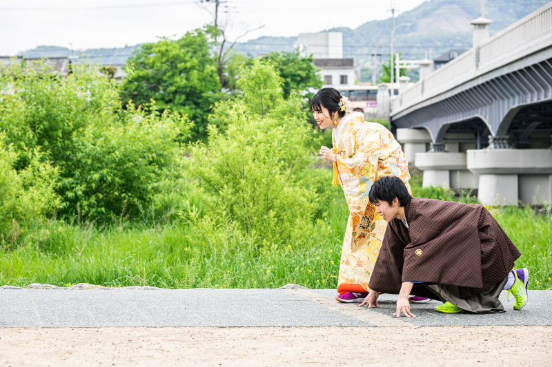 沢山のアイテムを使った前撮り撮影★