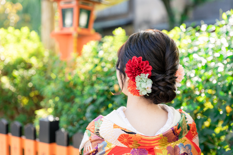 11月の前撮り|祇園にて