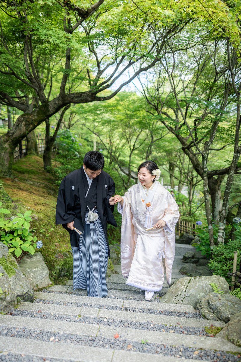 7月の前撮り風景【東福寺にて】