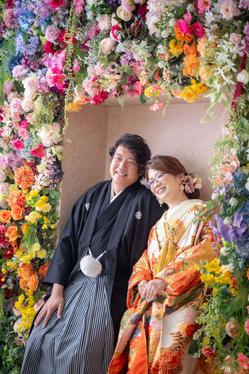 和装2点でスタジオ前撮り|8月