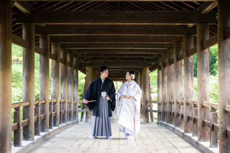 7月の前撮り風景【東福寺にて】