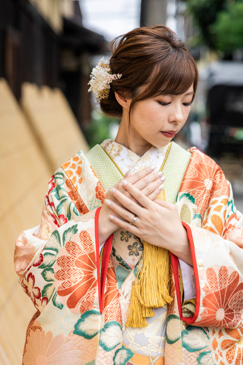 トレンドの色打掛のご紹介