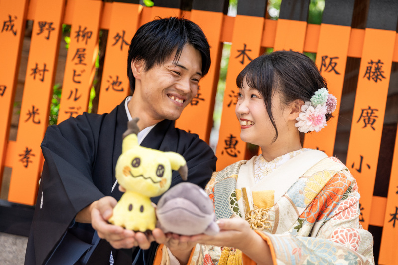 お二人らしさ溢れる、アイテムショット