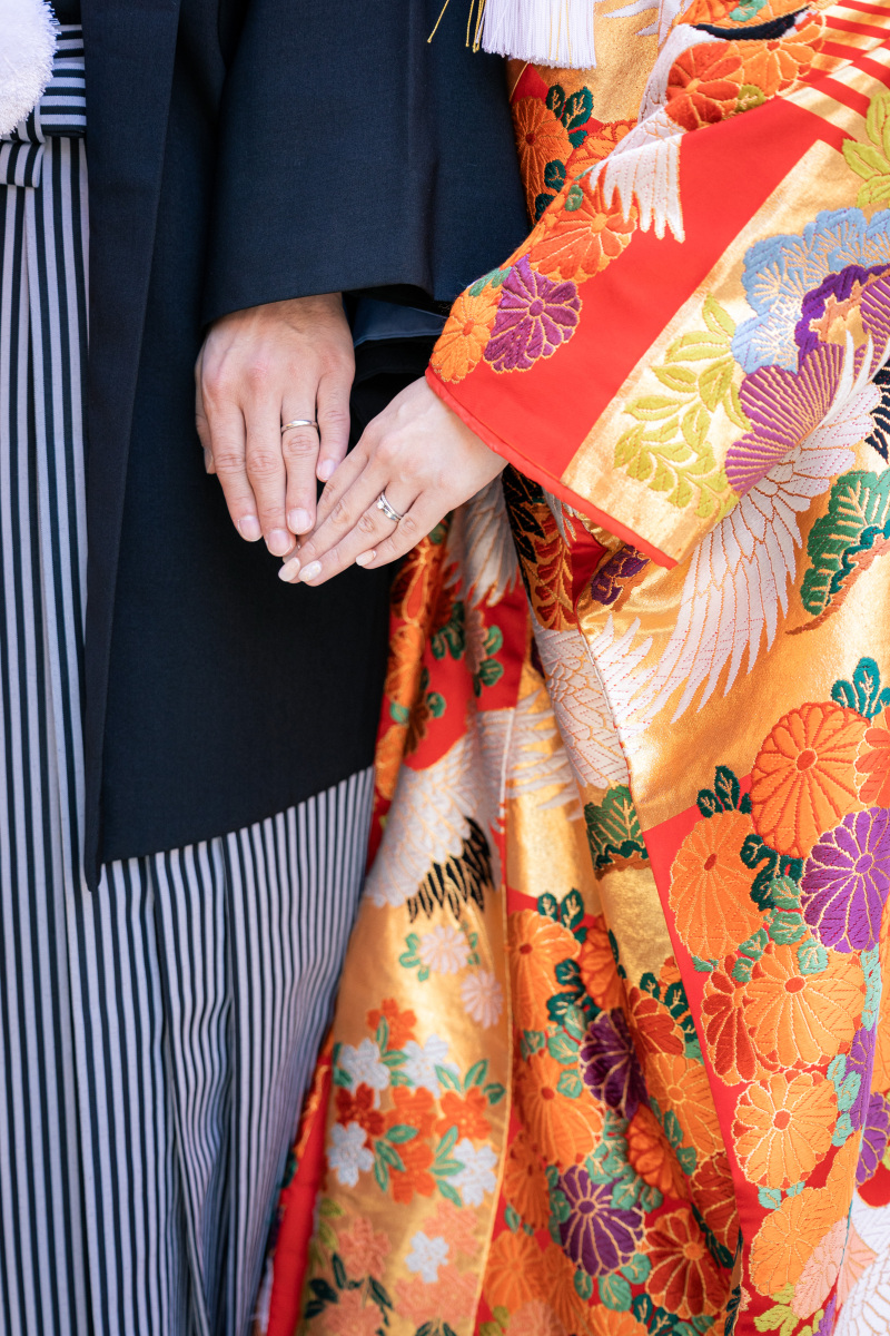 お洒落な雰囲気のお手元ショット