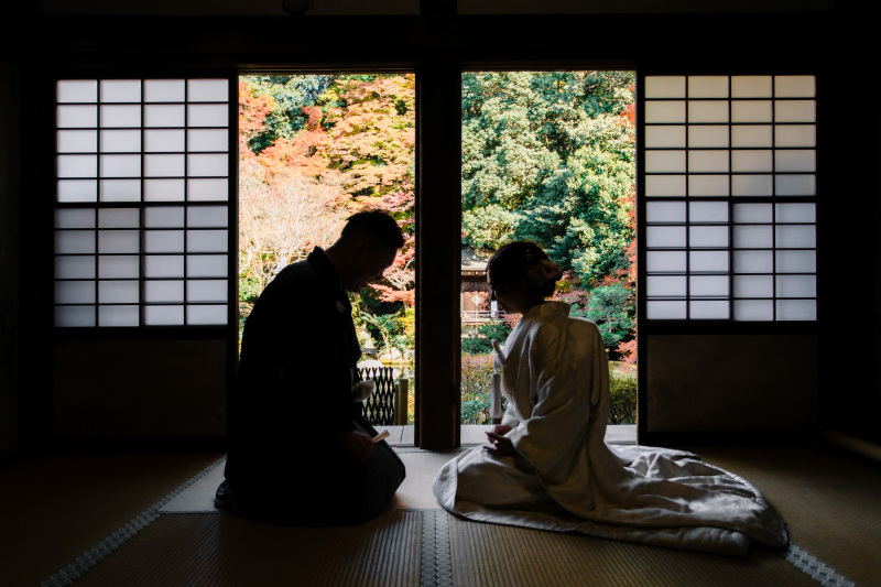 京都×紅葉シーズンのお写真