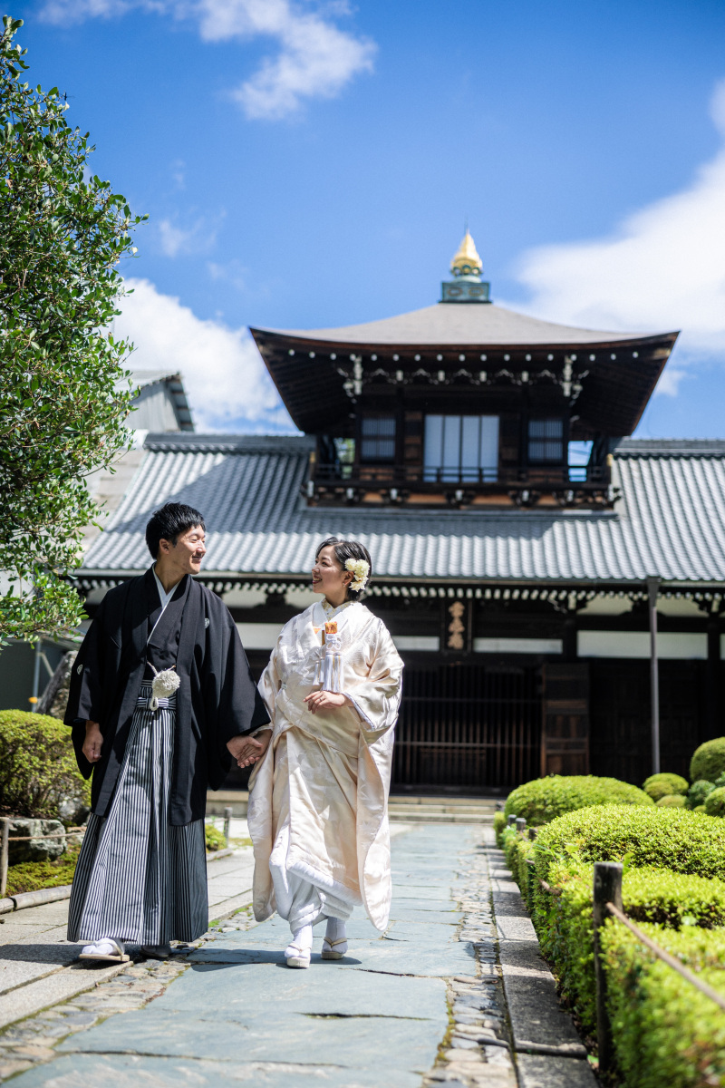 7月の前撮り風景【東福寺にて】