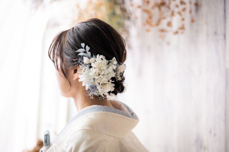 白無垢ヘアのご紹介！