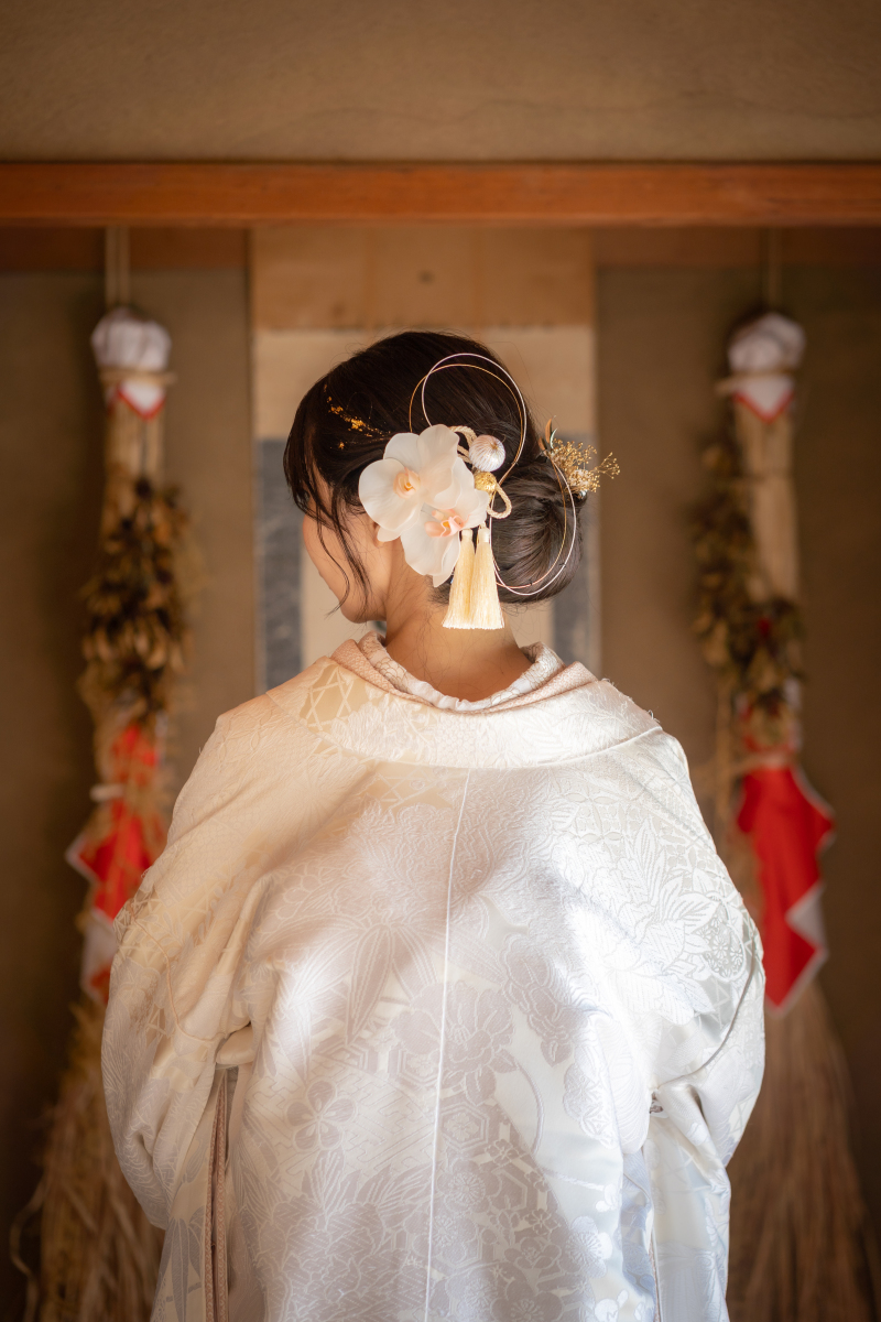 白無垢ヘアのご紹介！
