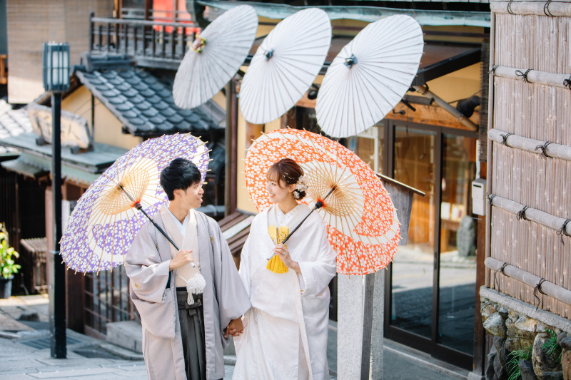 7月の京都前撮り風景|白無垢