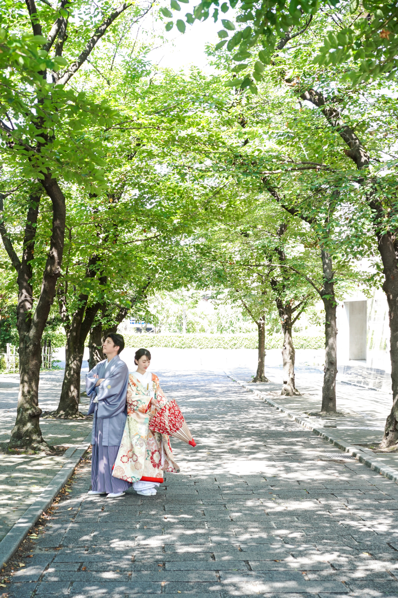 7月の撮影風景【祇園&大覚寺にて】