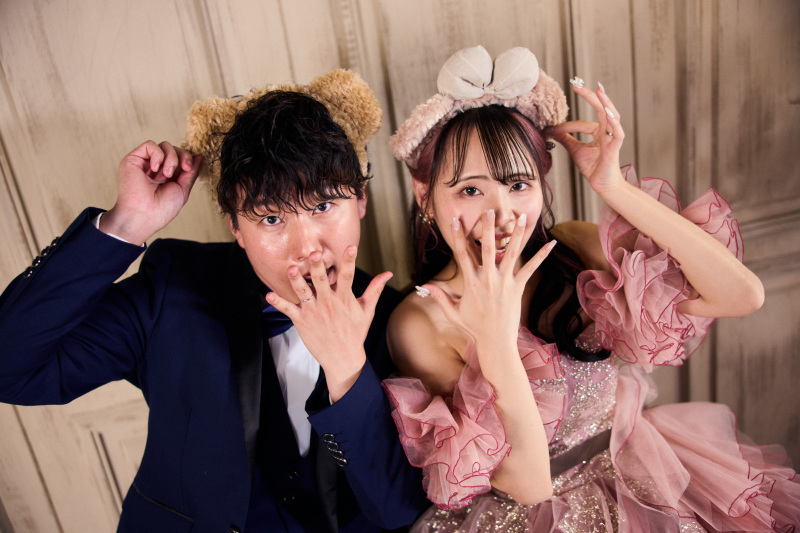 カラードレスでの前撮りフォトまとめてみました♡