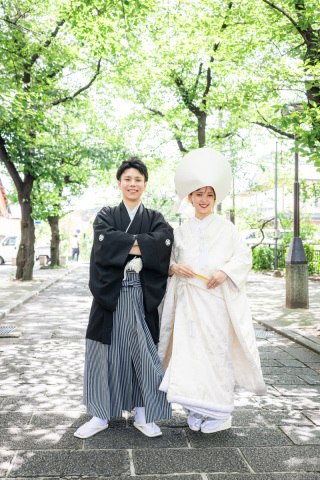 和装&rArr;洋装チェンジお写真のご紹介♡