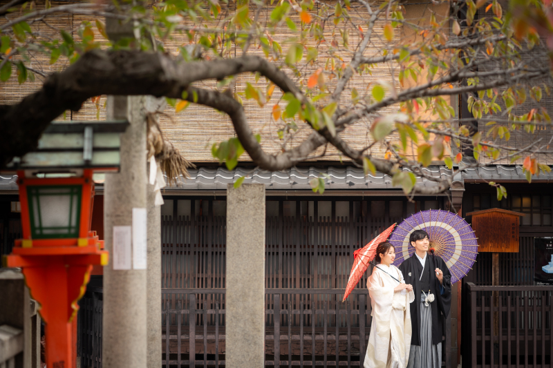 11月中旬｜祇園で和装前撮り