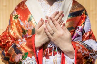 和装コーデに合わせたネイル｜お写真まとめ