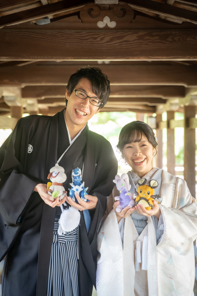 お二人らしい前撮り小物♪