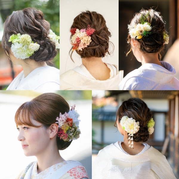 和装ヘアセット紹介