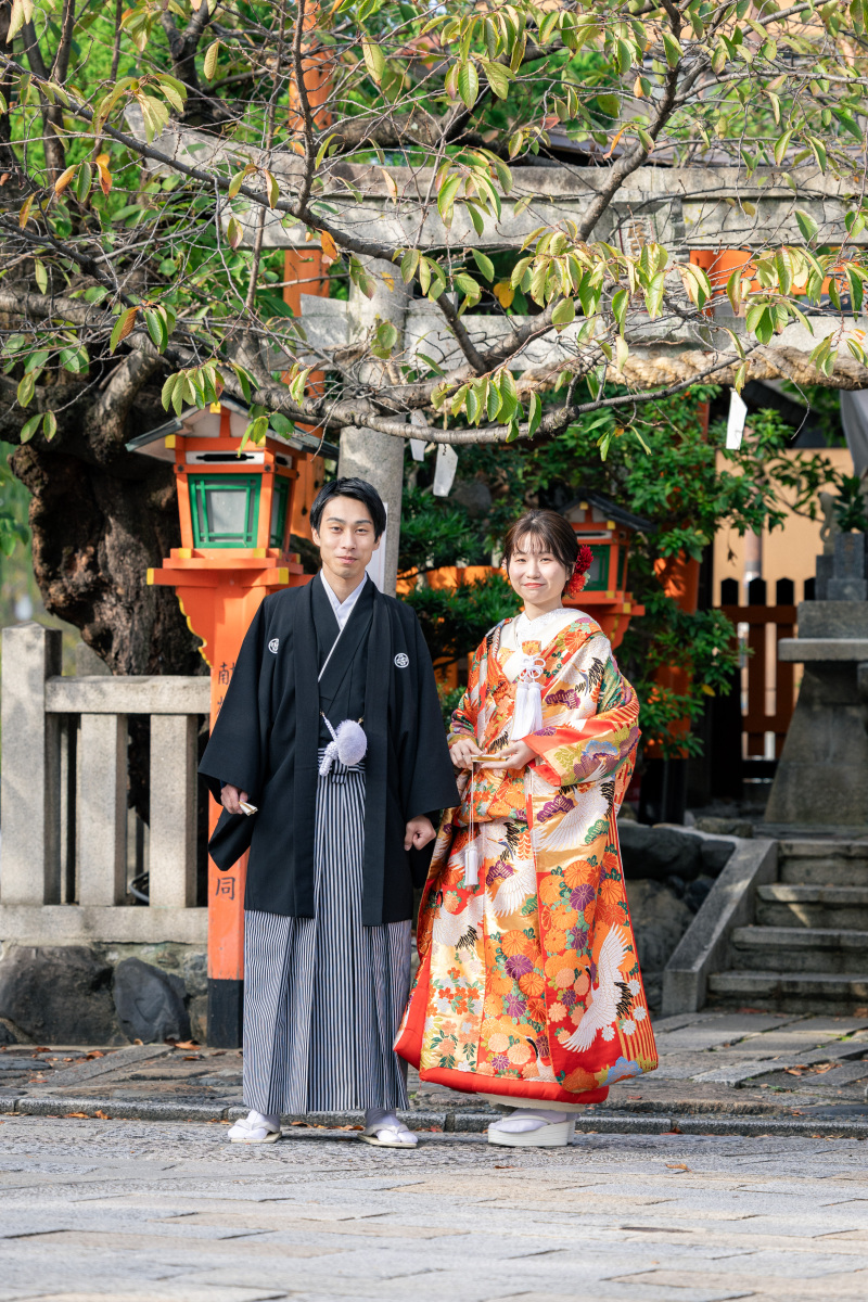 11月の前撮り|祇園にて