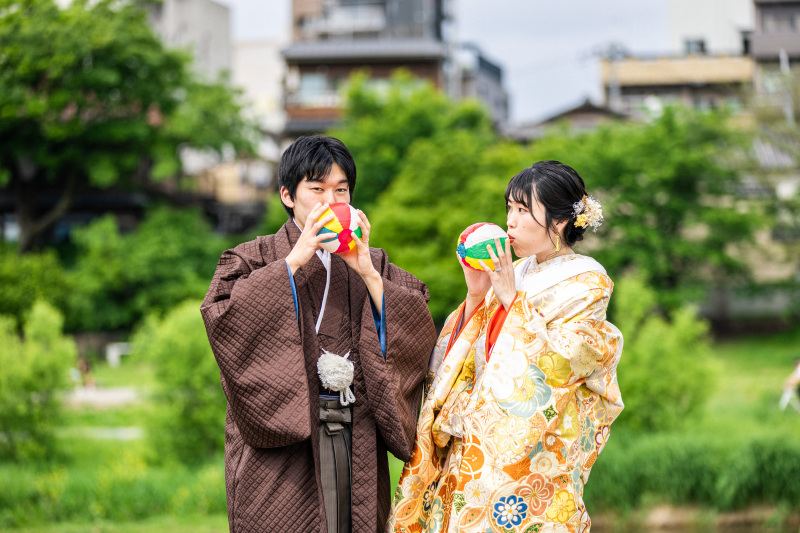 沢山のアイテムを使った前撮り撮影★