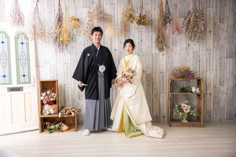 スタジオ撮影のご紹介【和装&洋装で】