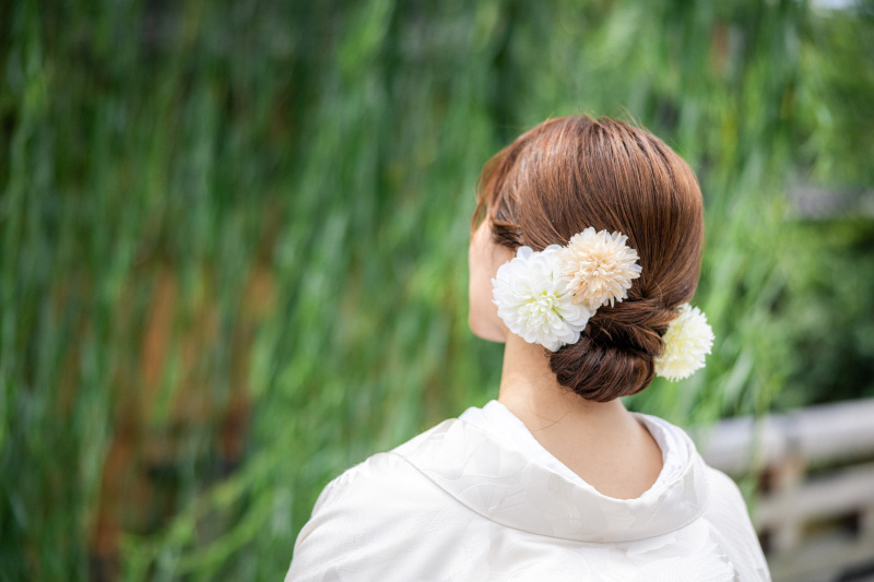 白無垢ヘアのご紹介！