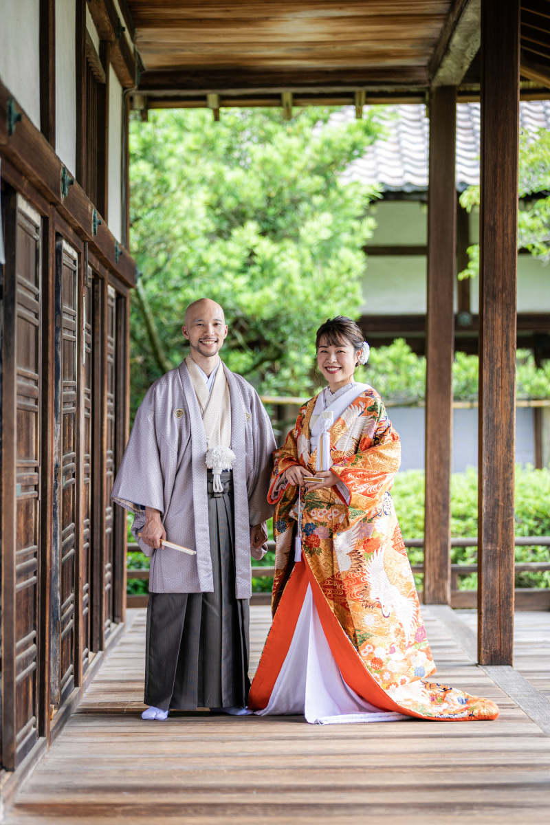 7月の和装前撮りお写真