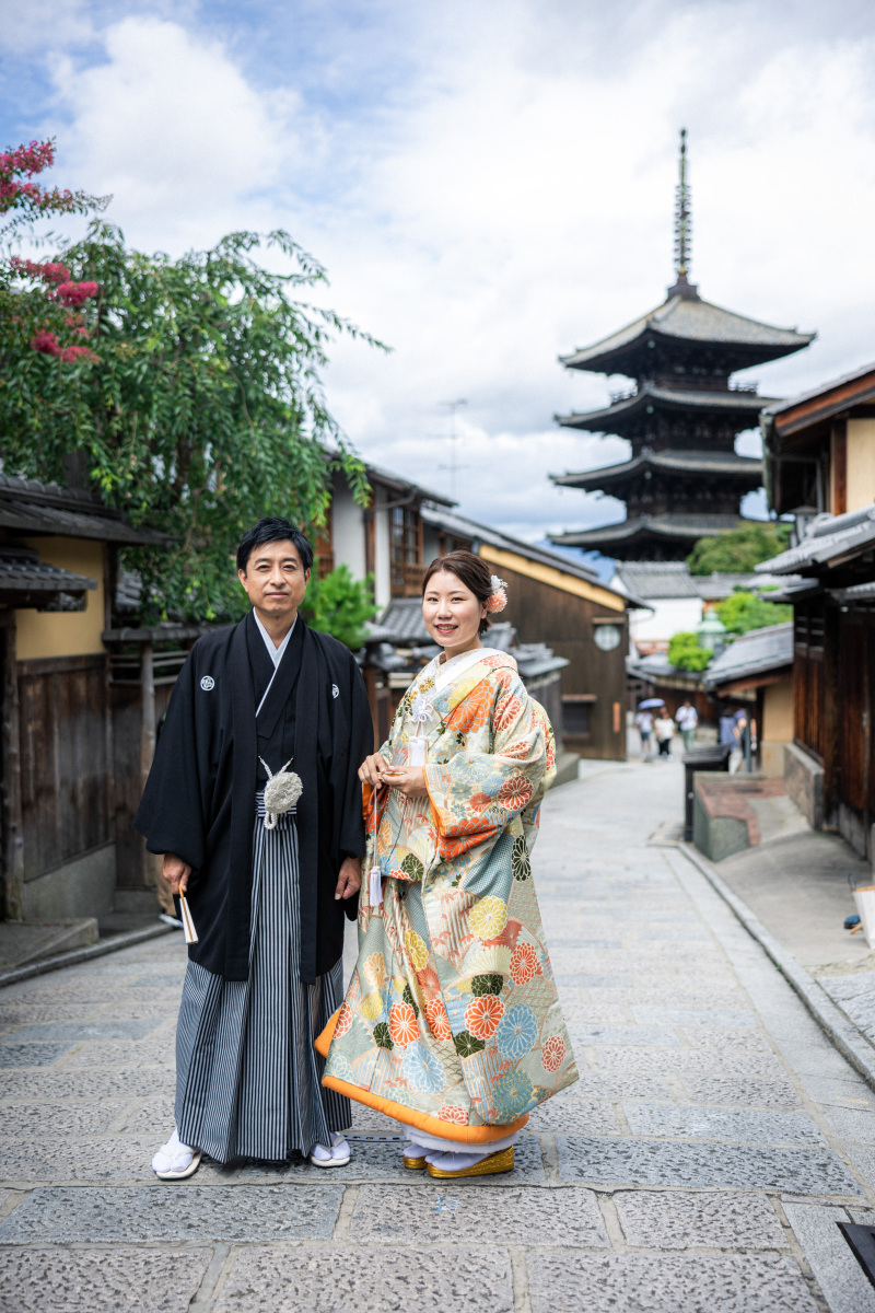 7月の和装前撮りお写真