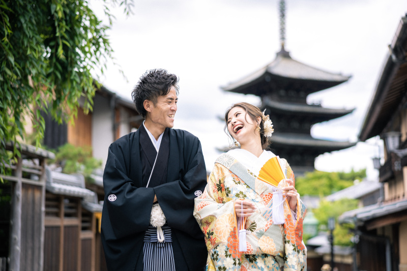 京都八坂付近でのお写真