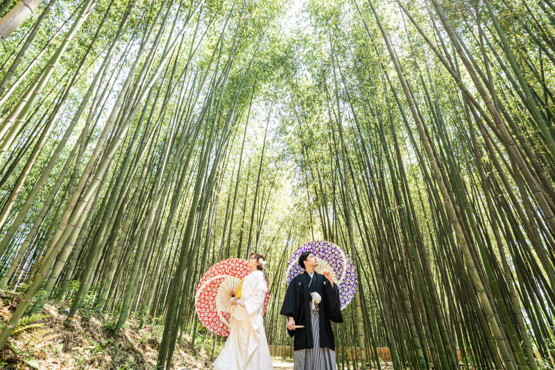 大覚寺での撮影風景！