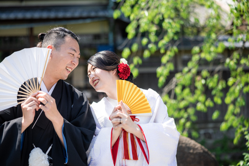 お客様の撮影風景【祇園&琵琶湖湖畔にて】