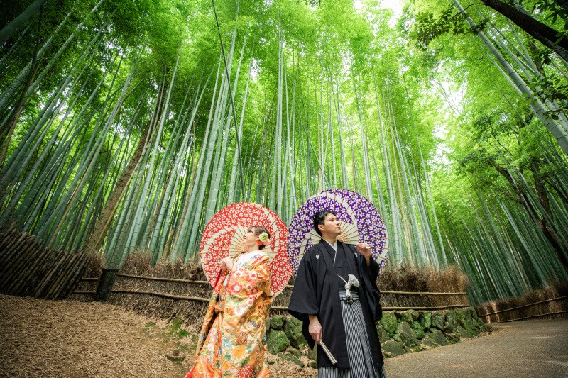 7月の和装前撮りお写真