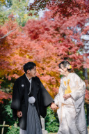 紅葉シーズンの撮影風景!