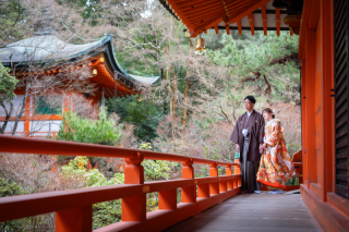 2月の撮影風景｜毘沙門堂＆アンティークチャペルスタジオにて