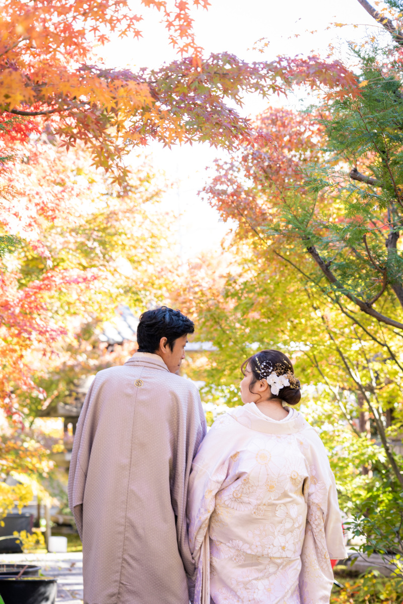 白無垢が美しい和装ショット