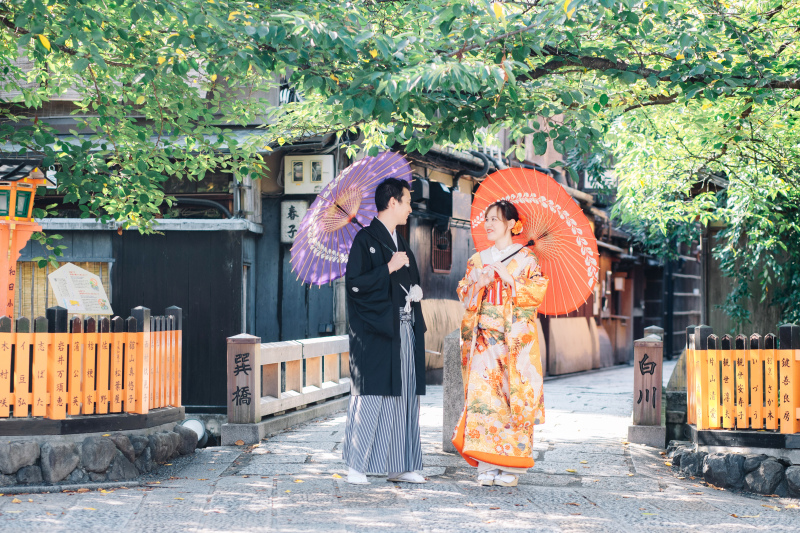 9月の前撮り風景｜色打掛＆白無垢♡