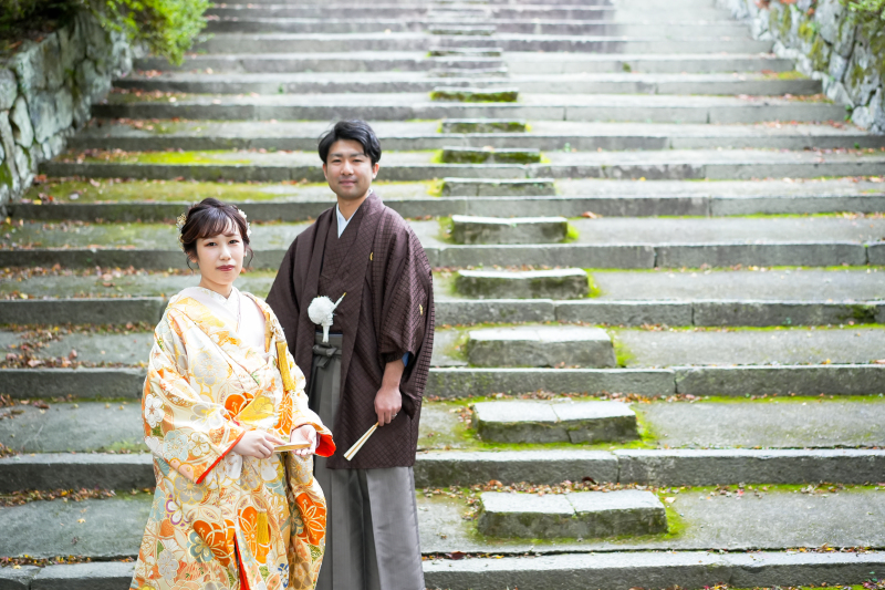 11月下旬の前撮りフォト|紅葉シーズン